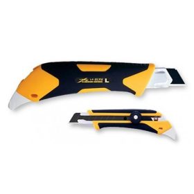   Univerzális vágókés OLFA Standard L-5 fém test csavaros üvegszállal erősített markolat 18mm