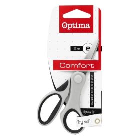 Olló irodai OPTIMA 12,5cm szürke