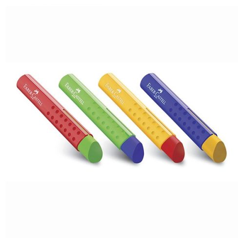 Radír FABER-CASTELL Grip TRI háromszögletű pvc mentes