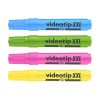 Szövegkiemelő készlet ICO Videotip XXL 1-4mm 4 darabos