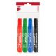Flipchart marker ICO Artip 11 XXL kerek 1-3mm 4 darabos