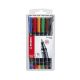 Alkoholos marker STABILO 843 M 6 darabos