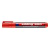 Alkoholos marker EDDING 300 kerek piros