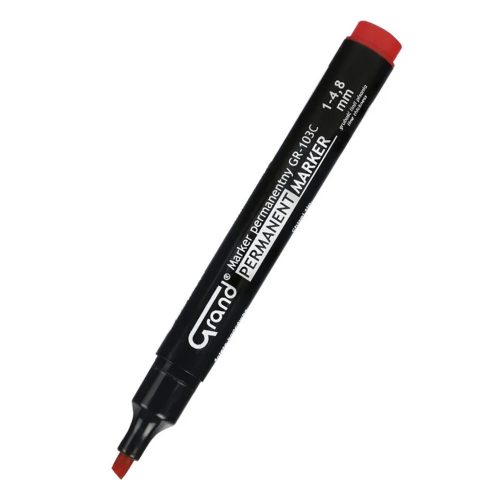 Alkoholos marker GRAND vágott piros