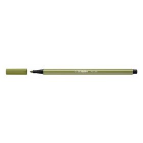Filctoll STABILO Pen 68 sárzöld