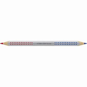   Postairón FABER-CASTELL Jumbo Grip háromszögletű piros-kék