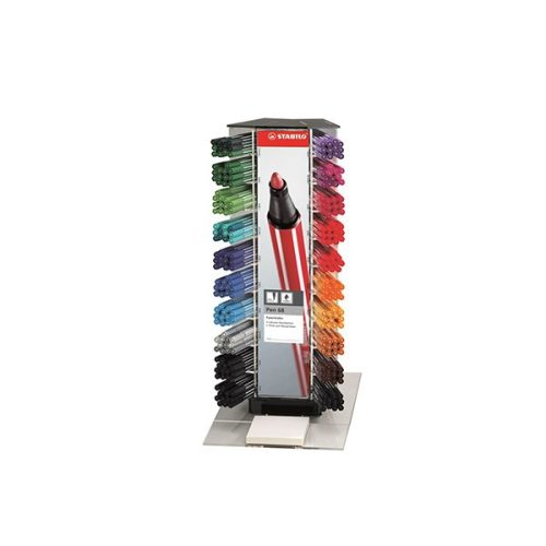 Filctoll STABILO Pen 68 Akril 240 darabos display
