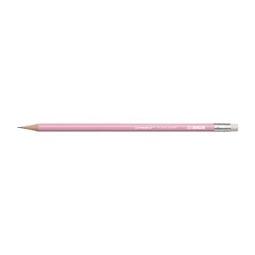   Grafitceruza STABILO Swano Pastel HB hatszögletű radíros pink