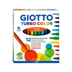 Filctoll GIOTTO Turbo Color 2,8mm 12 darabos készlet