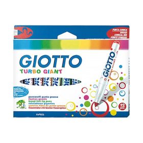   Filctoll GIOTTO Turbo Giant vastag 7,5mm akasztható 12 darabos készlet