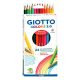 Színes ceruza GIOTTO Colors 3.0 hatszögletű 24 darabos