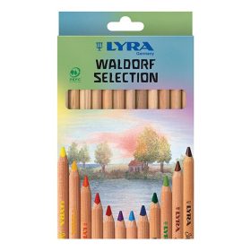   Színes ceruza LYRA Super Ferby Waldorf háromszögletű vastag 12 darabos