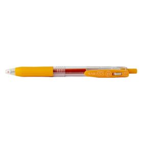   Zseléstoll ZEBRA Sarasa Clip nyomógombos 0,5 mm narancssárga