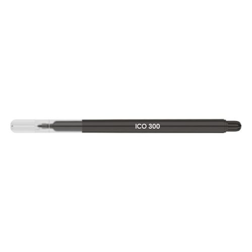 Filctoll ICO 300 Rainbow fekete 1mm