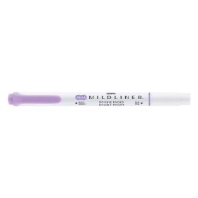   Szövegkiemelő kétvégű ZEBRA Mildliner cool & refined 1,4-4,0 mm lila