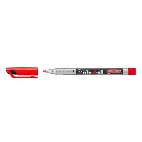 Alkoholos marker STABILO Write-4-all F piros