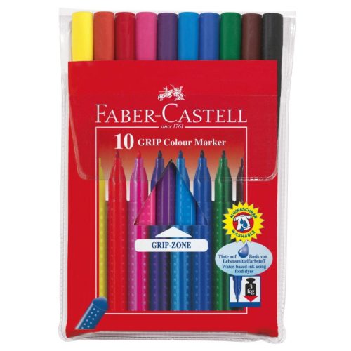 Filctoll FABER-CASTELL Grip 10 darabos készlet
