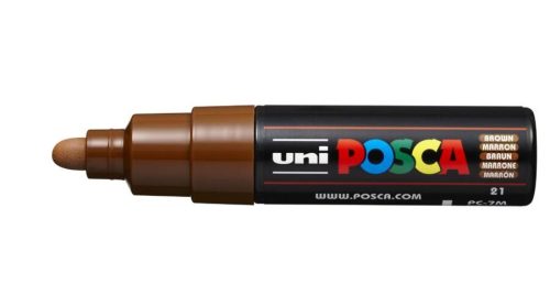 Filctoll UNI Posca PC-7M barna