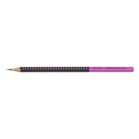   Grafitceruza FABER-CASTELL Grip 2001 HB kéttónusú fekete/pink