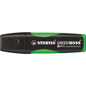   Szövegkiemelő STABILO Green Boss neon zöld környezetbarát