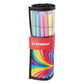   Filctoll STABILO Pen 68 Arty feltekerhető 25 darabos készlet