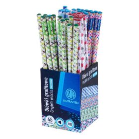   Grafitceruza ASTRA PEN világos háromszögletű HB 48 darabos