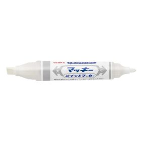   Lakkmarker kétvégű ZEBRA Mckie olajbázisú vastag 2-8 mm fehér