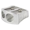 Hegyező OPTIMA fém bordázott fogórész 2 lyukú 1db/bliszter