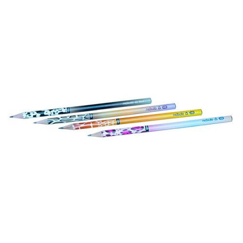 Grafitceruza NEBULO HB háromszögletű Állatmintás 72 darabos