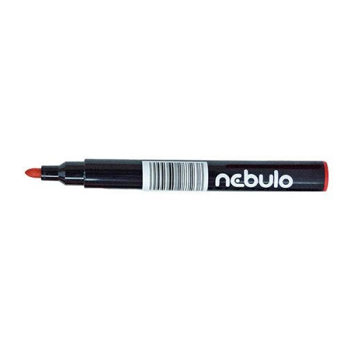 Alkoholos marker NEBULO 233-S kerek piros