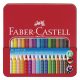 Színes ceruza FABER-CASTELL Jumbo Grip háromszögletű fém dobozban 16 darabos