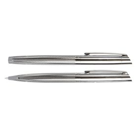   Golyóstoll készlet WELLINGTON Liberty golyóstoll + rollertoll ezüst díszdobozban