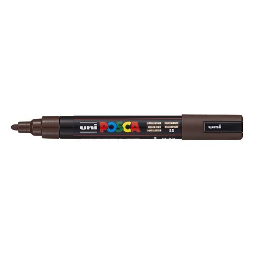 Filctoll UNI Posca PC-5M Sötét barna