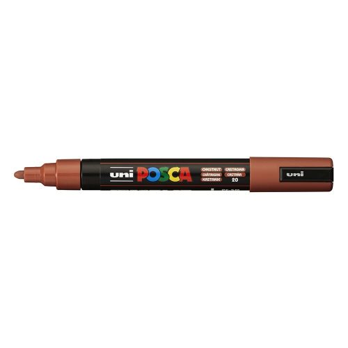 Filctoll UNI Posca PC-5M Gesztenyebarna