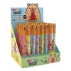 Golyóstoll COLORINO radírozható Capybara kupakos 0,5 mm kék írásszín