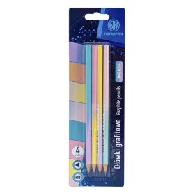   Grafitceruza ASTRA PEN Ombre háromszögletű HB 4 db/bliszter