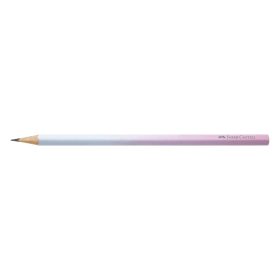   Grafitceruza FABER-CASTELL Flow rózsaszín-égkék B háromszögletű