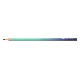   Grafitceruza FABER-CASTELL Flow türkiz-kék B háromszögletű