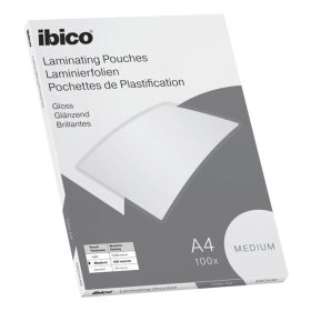 Lamináló fólia IBICO A/4 100 mikron fényes 100 ív/csom