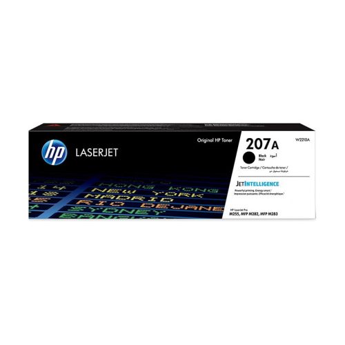 Toner HP 207A (W2210A) fekete 1,35K