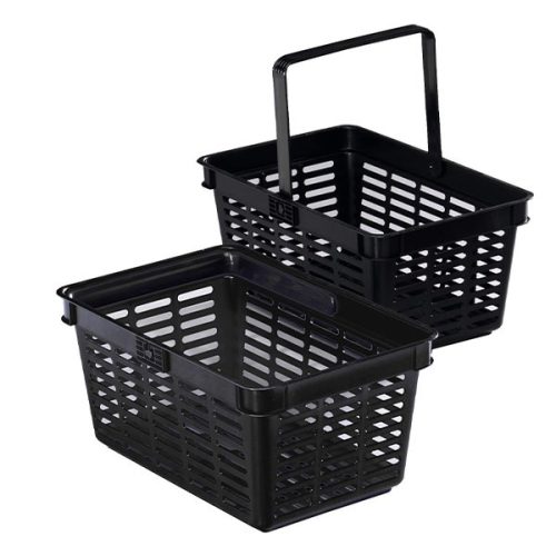 Bevásárlókosár DURABLE műanyag 19L fekete