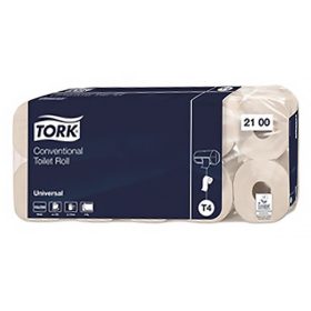   Toalettpapír TORK Universal T4 10 tekercses 2 rétegű fehér