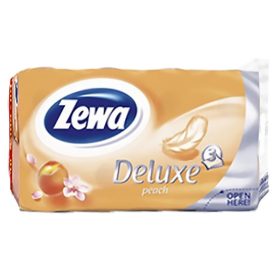   Toalettpapír ZEWA Deluxe Cashmere Peach 3 rétegű 16 tekercses