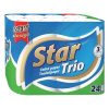 Toalettpapír STAR Trio 3 rétegű 24 tekercses