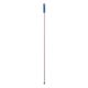 Felmosónyél mophoz fényes aluminium furatos kék 130 cm