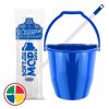 Felmosó szett BONUS extra vödör 11L+ 120cm nyél + softmop pótfej kék