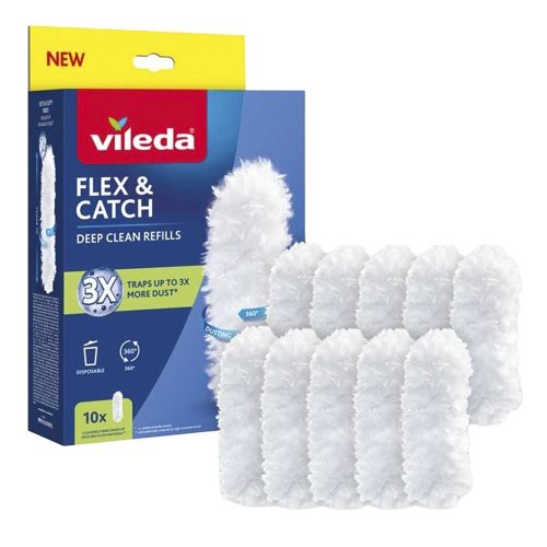 Portalanító készlet utántöltő VILEDA Flex&Catch 10 darabos