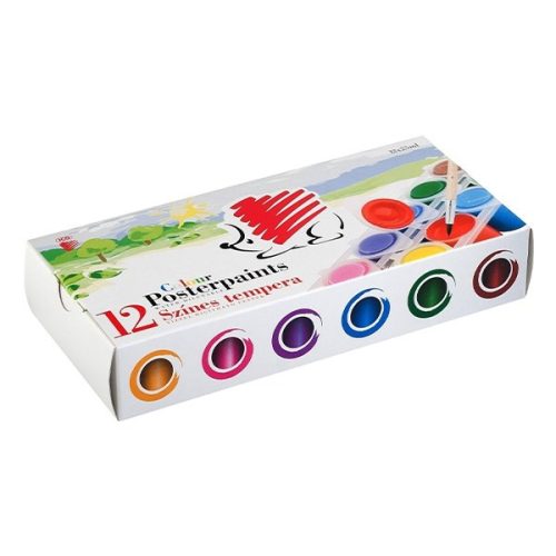 Tempera ICO Süni tégelyes 12 darabos 25 ml