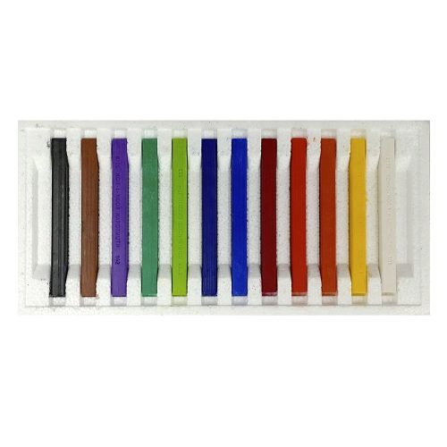 Zsírkréta KOH-I-NOOR GioConda szögletes 12 színű