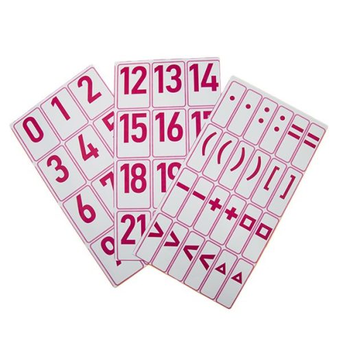 Szám és jelkártya VECTRALINE I.osztályos